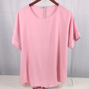 JODIFL Soft Pink Short Sleeve Tee